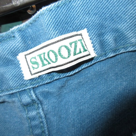High Rise Teal Jeans by SKOOZI - Picture 3 of 3